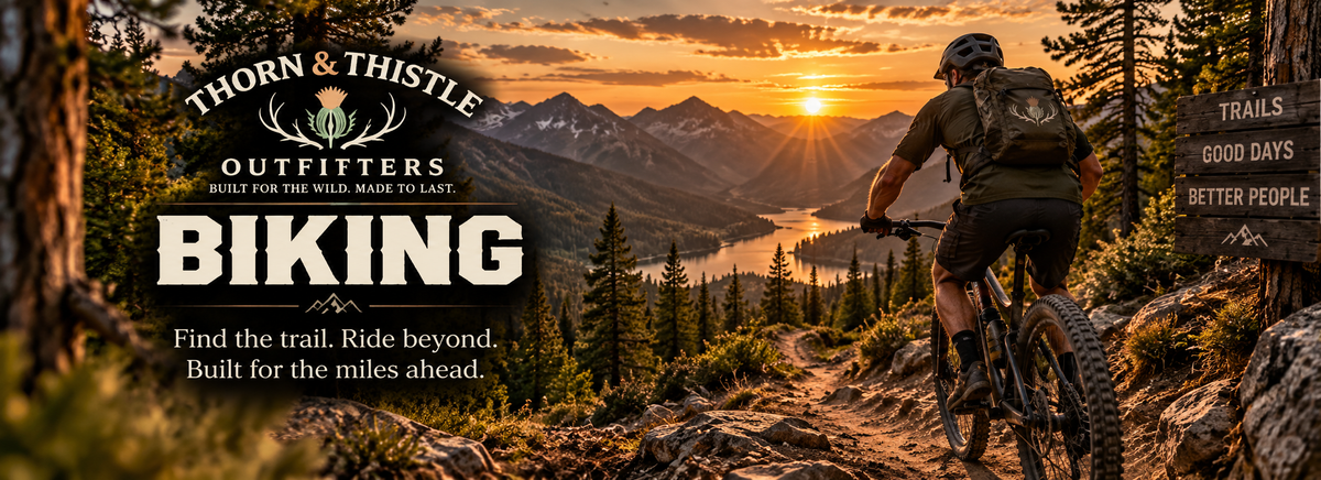 Thorn & Thistle Outfitters Biking collection hero