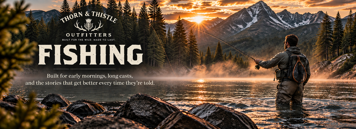 Thorn & Thistle Outfitters Fishing collection hero
