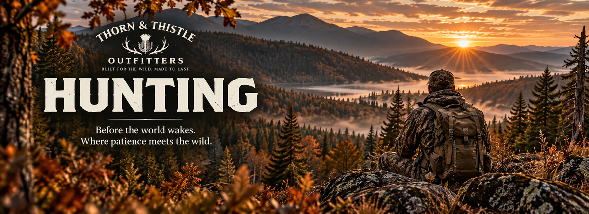 Thorn & Thistle Outfitters Hunting collection hero