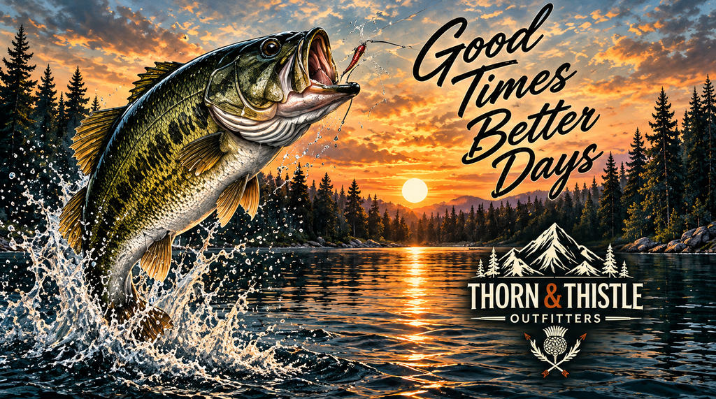 Good Times Better Days 20 oz Fishing Tumbler
