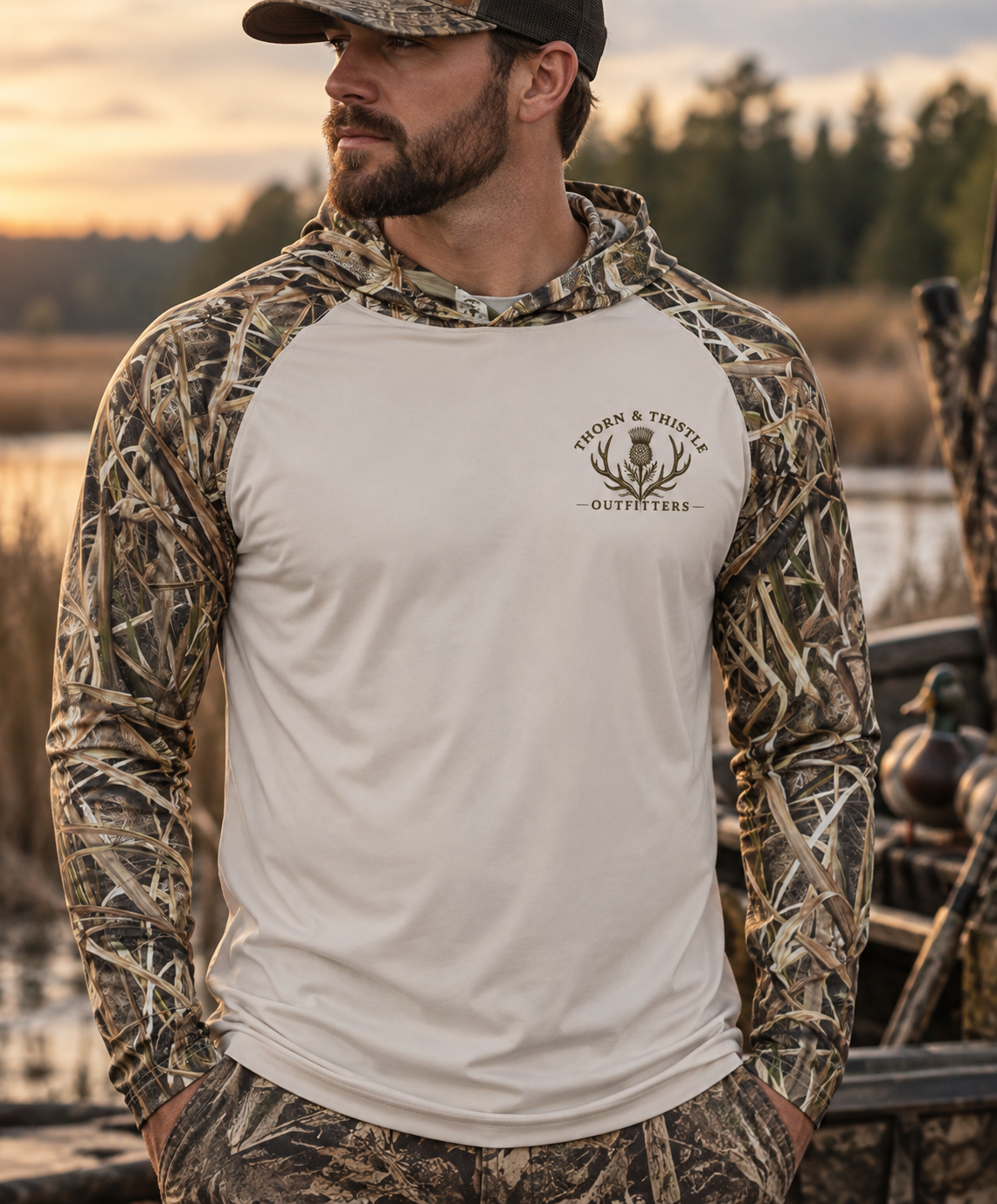 Shadow Grass Performance Hunting Hoodie
