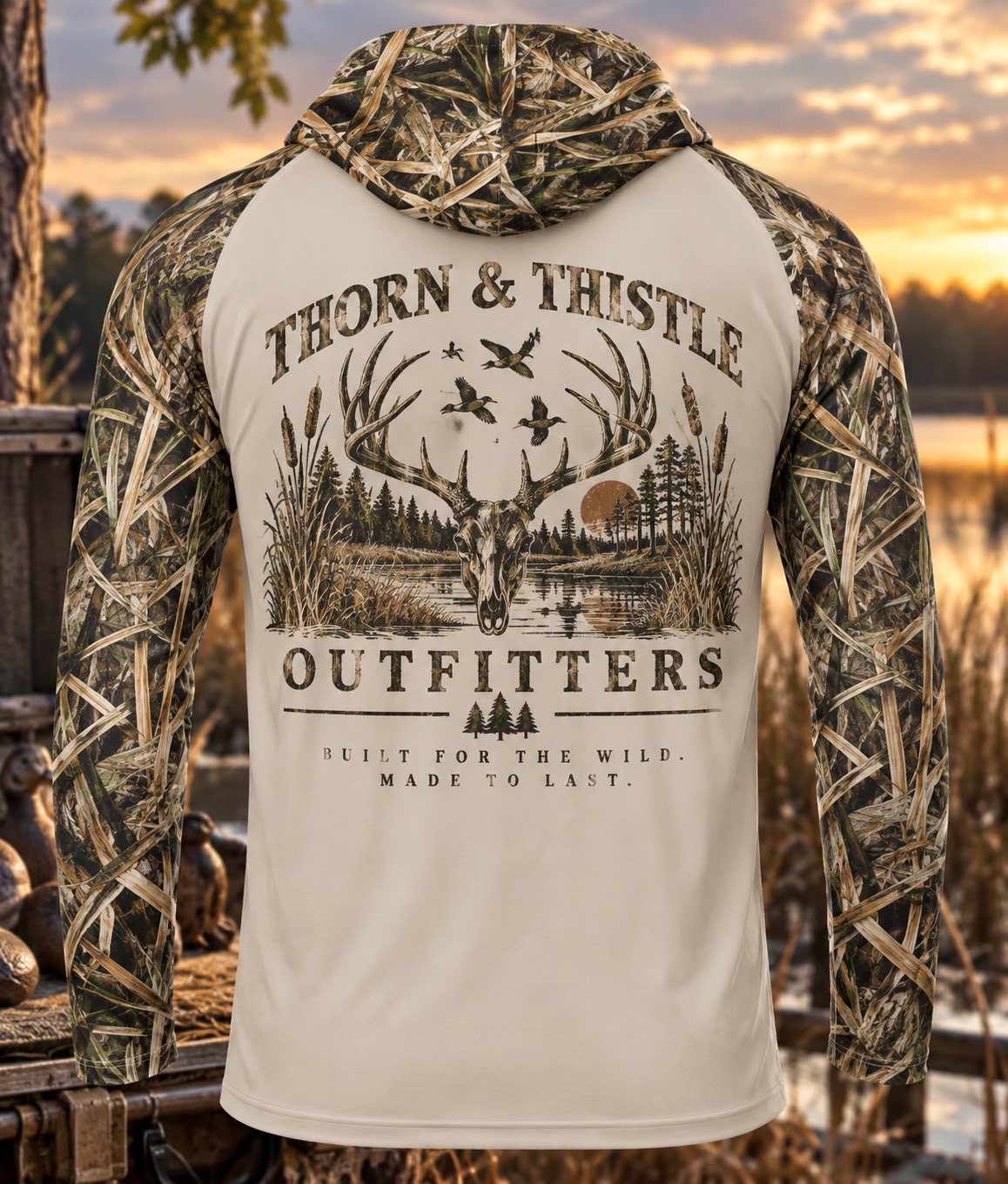 Shadow Grass Performance Hunting Hoodie