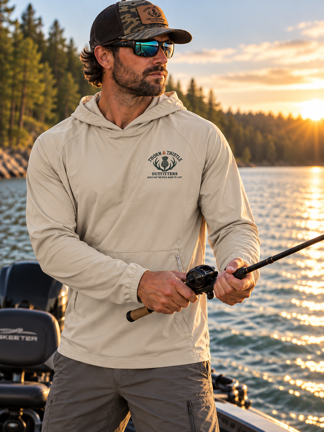 Shoreline UPF 50+ Performance Fishing Hoodie