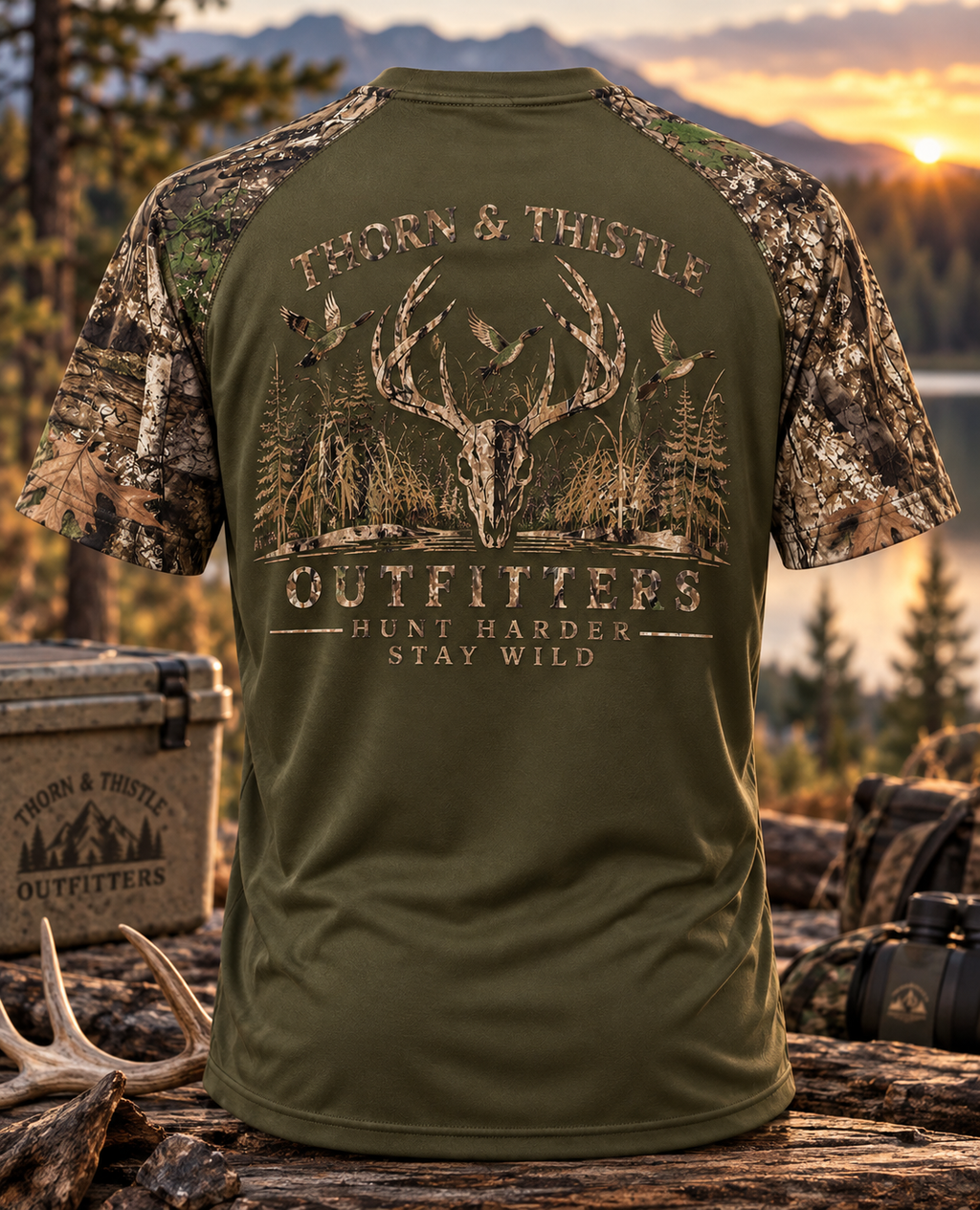 Hunt Harder Performance Camo T-Shirt
