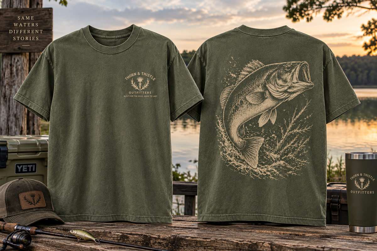 Vintage Largemouth Bass Graphic Tee