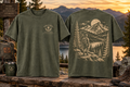 Vintage Mountain Hiking Graphic Tee