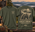 Great Smoky Mountains Black Bear Tee – Vintage Outdoor Shirt