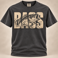 Bass Fishing Shirt – Vintage Largemouth Bass Graphic Tee  Description