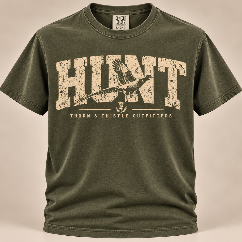 HUNT Pheasant Shirt – Vintage Upland Hunting Tee