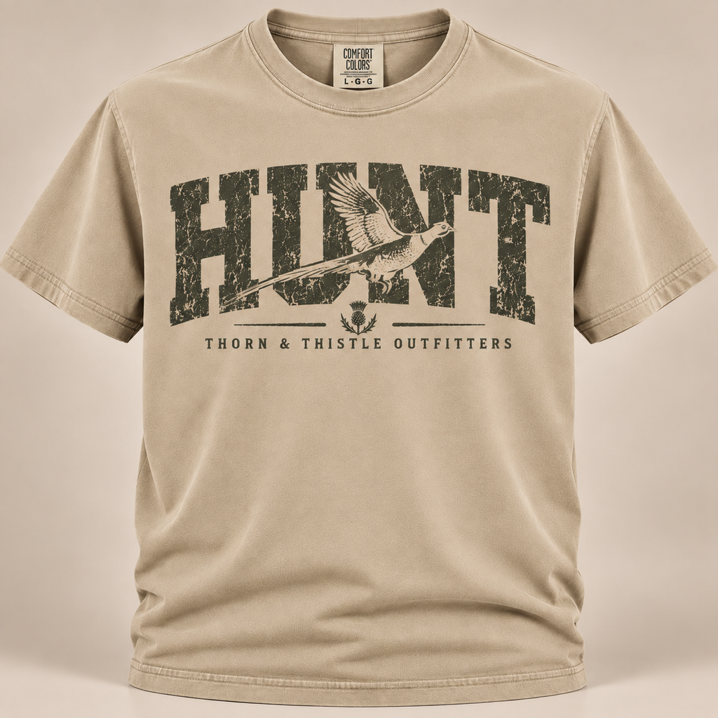 HUNT Pheasant Shirt – Vintage Upland Hunting Tee