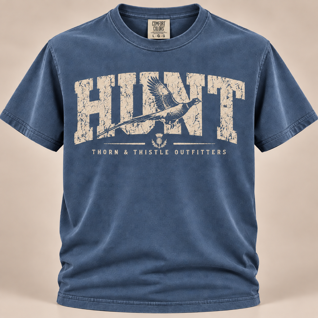 HUNT Pheasant Shirt – Vintage Upland Hunting Tee