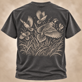Quail Hunting Shirt – Vintage Covey Flush Outdoor Tee  Description