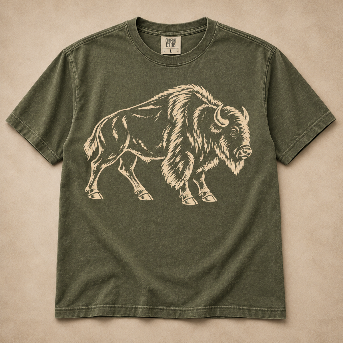 Vintage Bison Graphic Tee