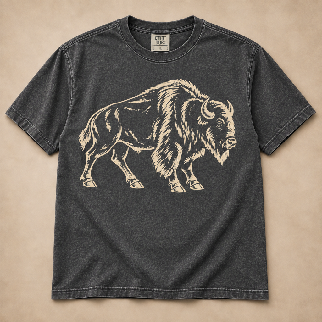 Vintage Bison Graphic Tee