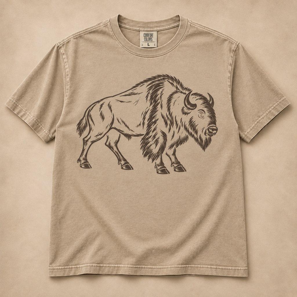 Vintage Bison Graphic Tee