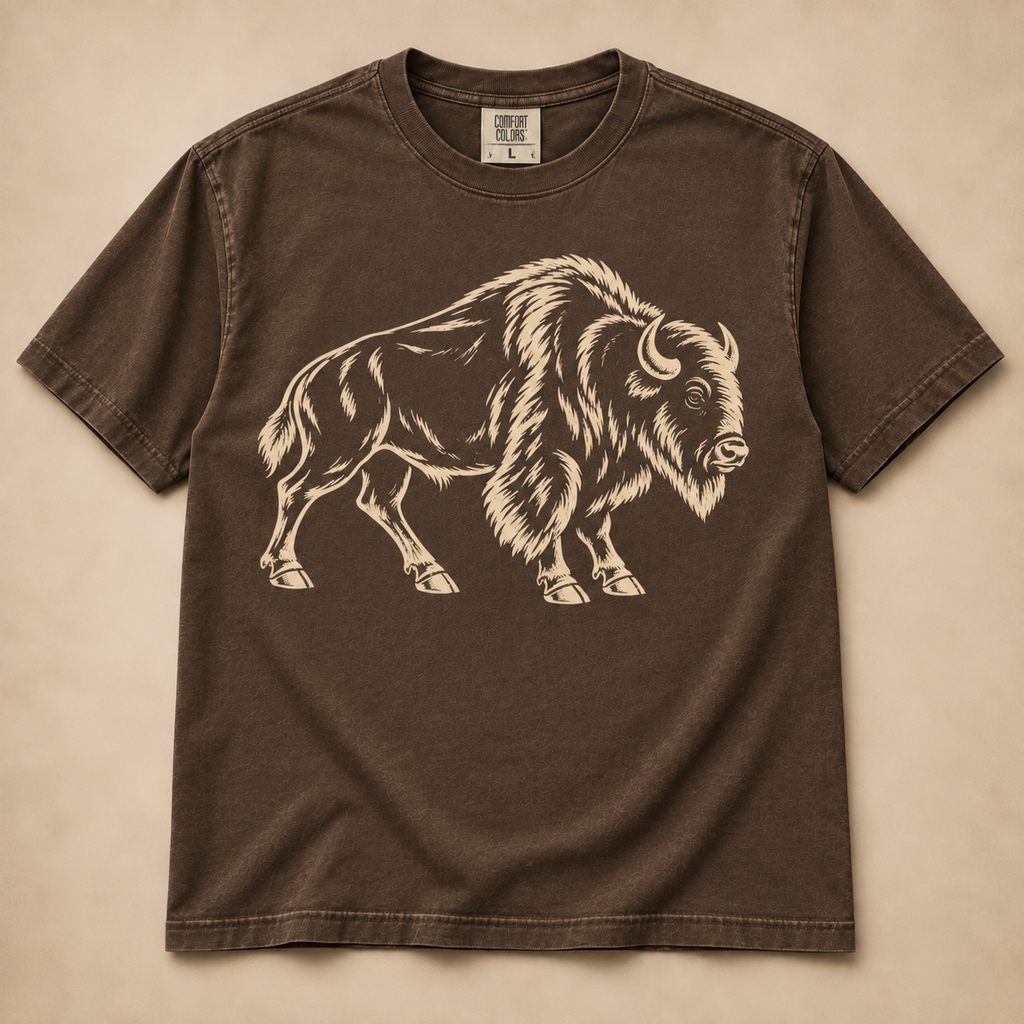 Vintage Bison Graphic Tee