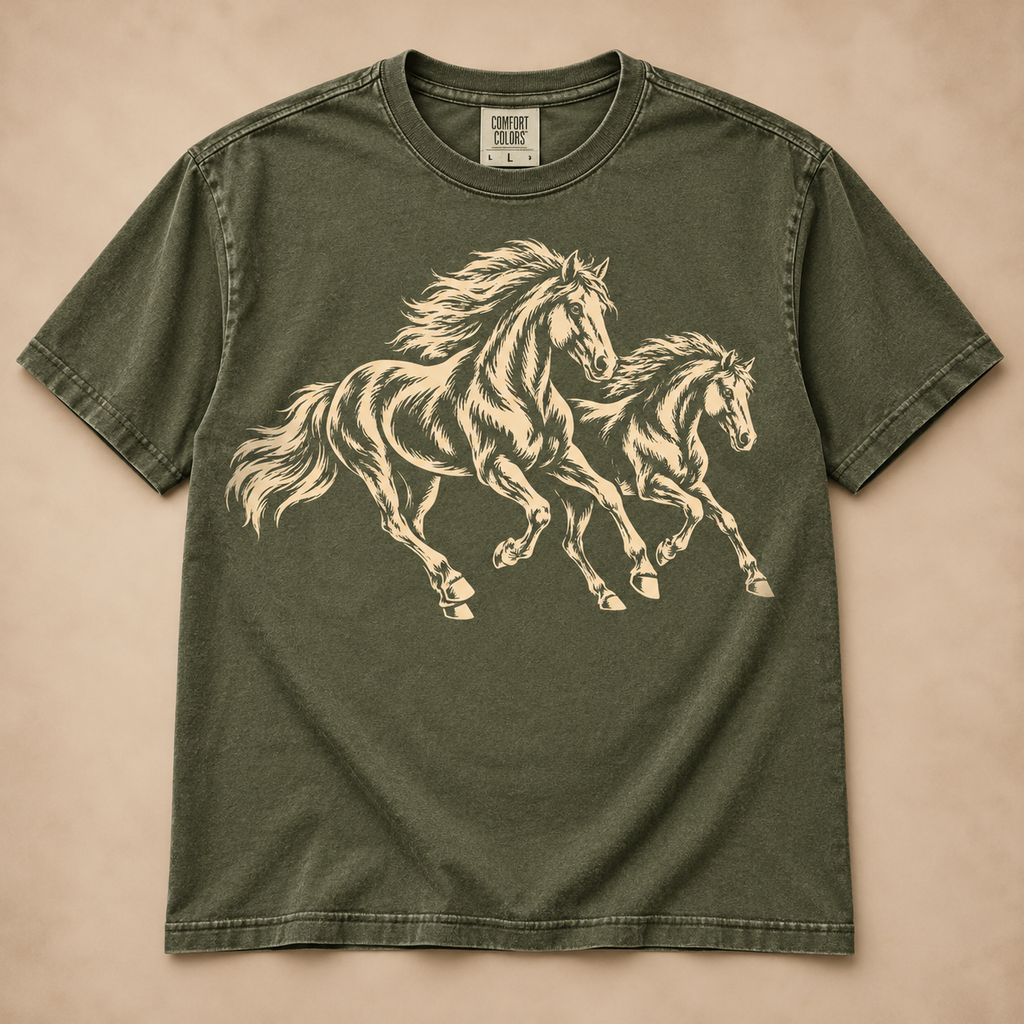 Wild Horses Graphic Tee