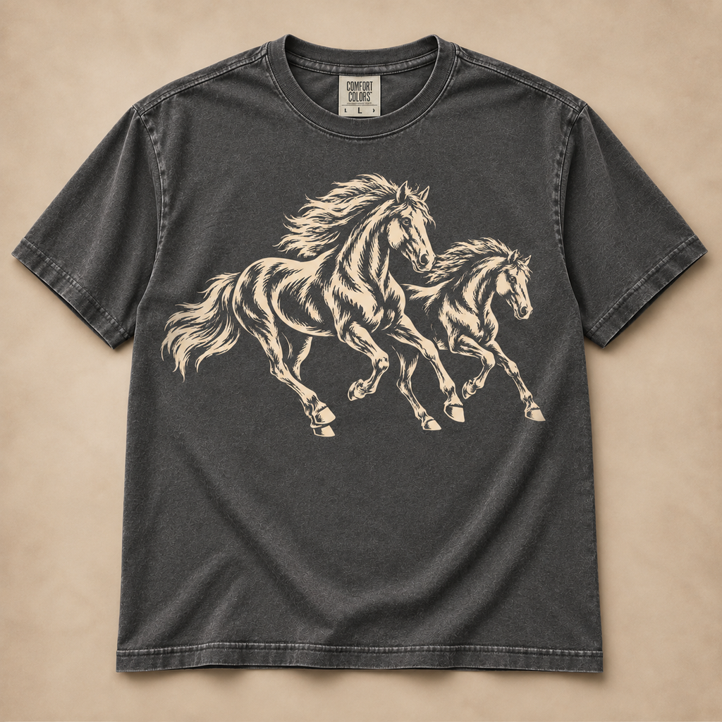 Wild Horses Graphic Tee