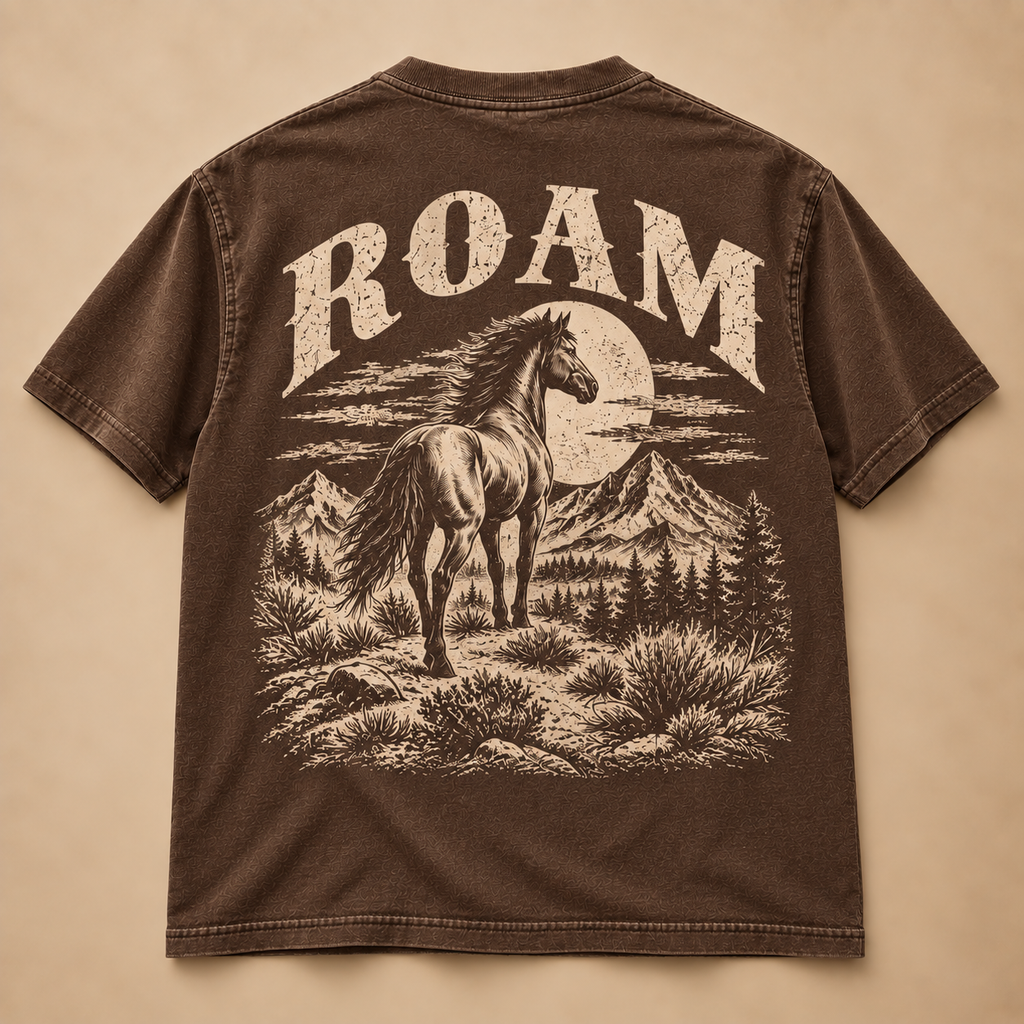 ROAM Wild Horse Western Tee