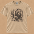 Charging Grizzly Bear Graphic Tee