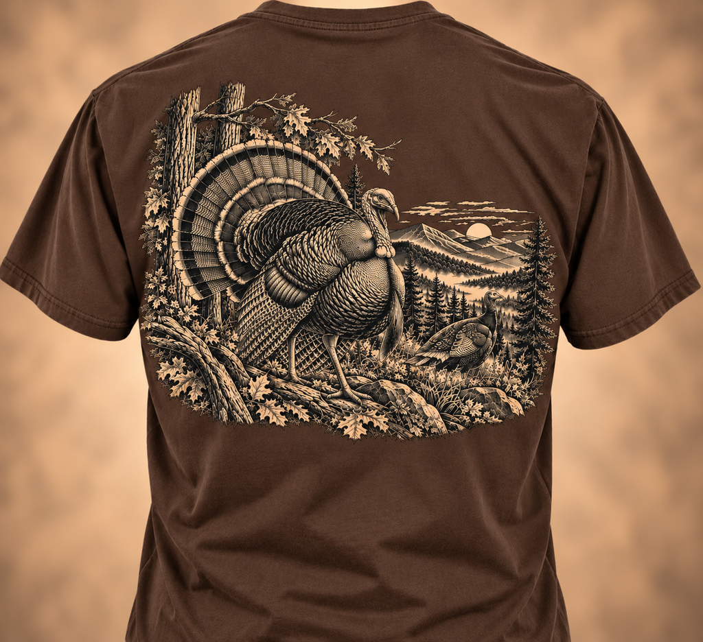 Turkey Ridge Tee – Vintage Turkey Hunting