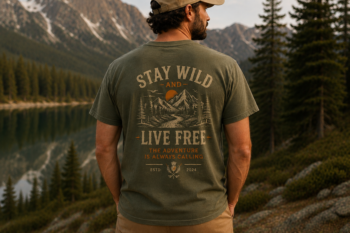 Summit Tee — Vintage Sage
