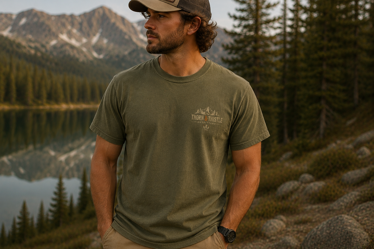 Summit Tee — Vintage Sage