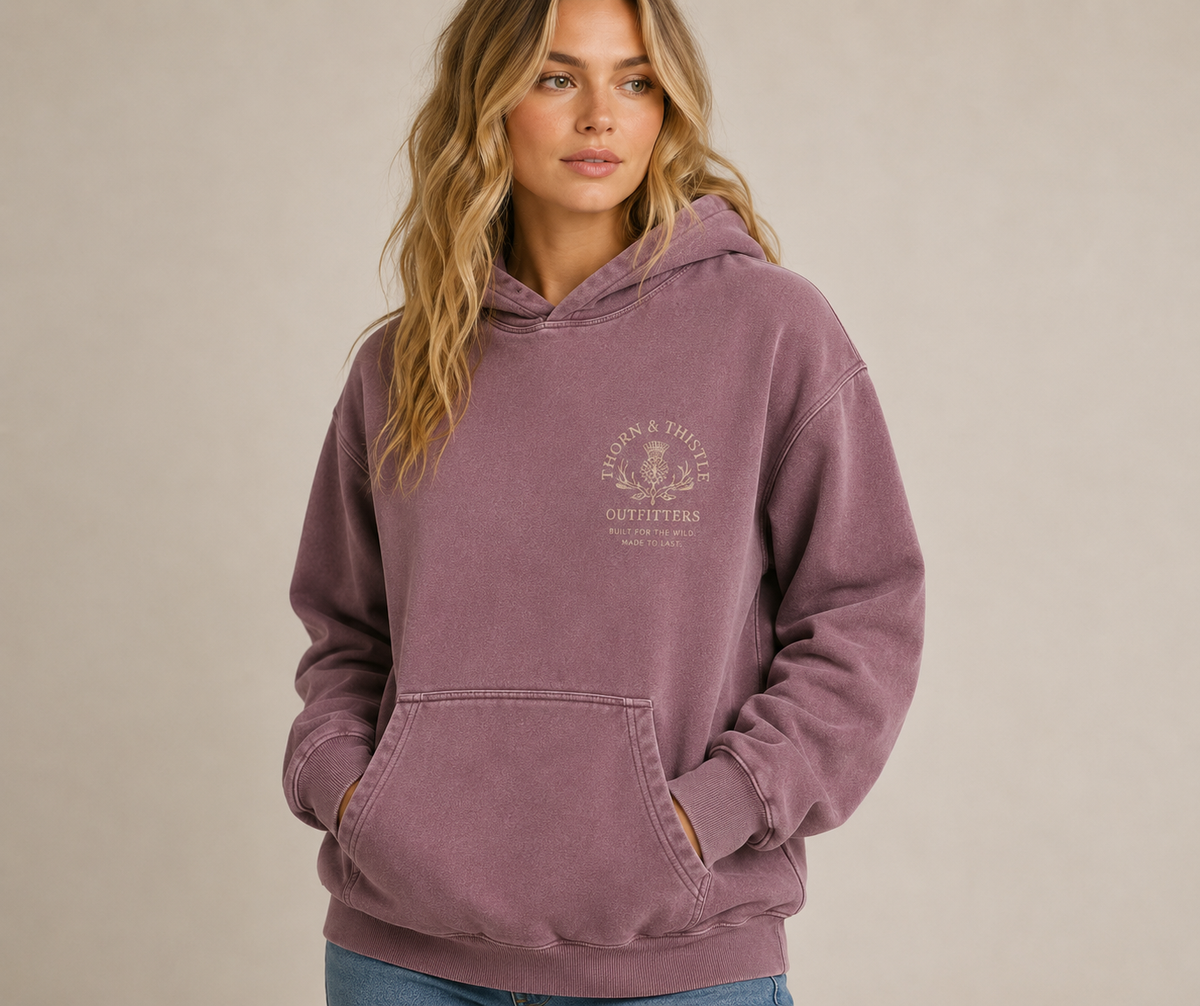 Ridgeline Hoodie — Mauve
