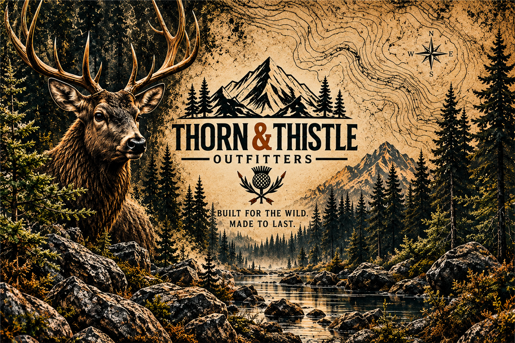 Thorn & Thistle Wilderness 20 oz Tumbler-Buck
