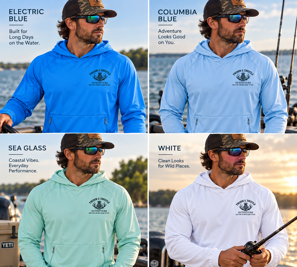 Shoreline UPF 50+ Performance Fishing Hoodie