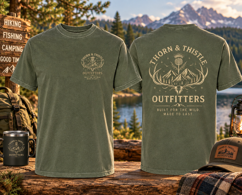 Trail Tee — Olive