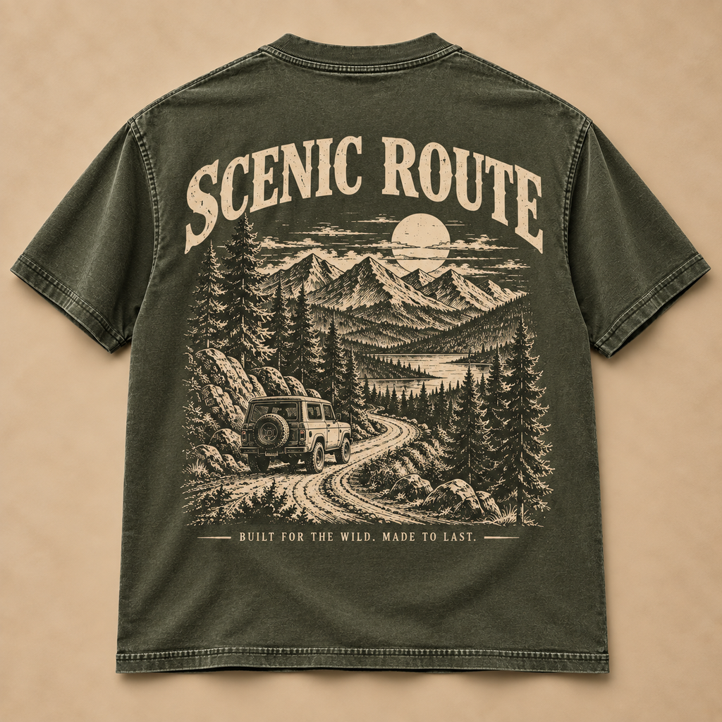 Scenic Route Adventure Tee