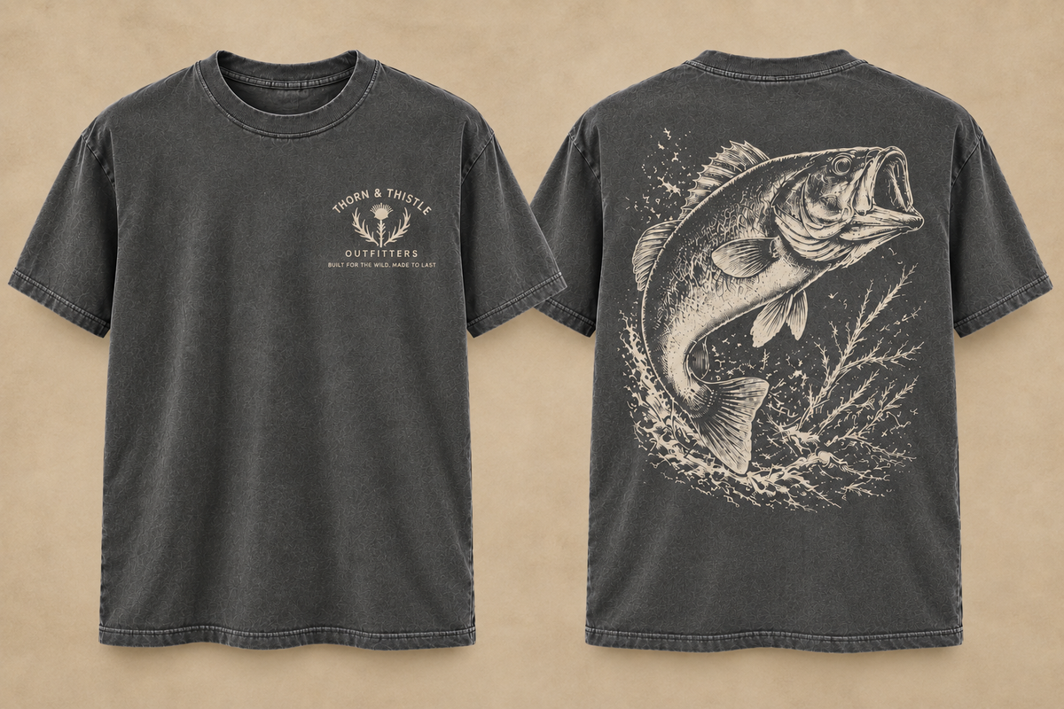 Vintage Largemouth Bass Graphic Tee