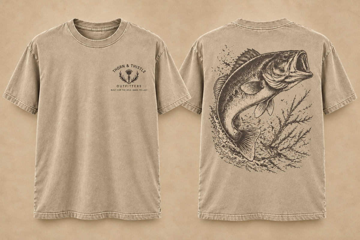 Vintage Largemouth Bass Graphic Tee