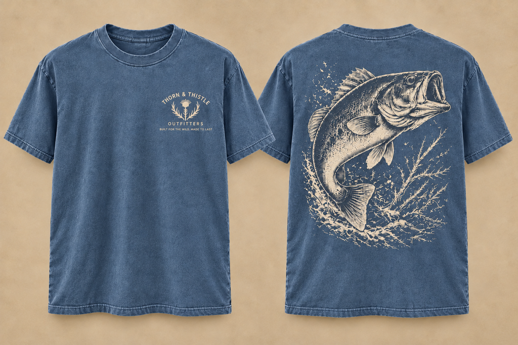 Vintage Largemouth Bass Graphic Tee