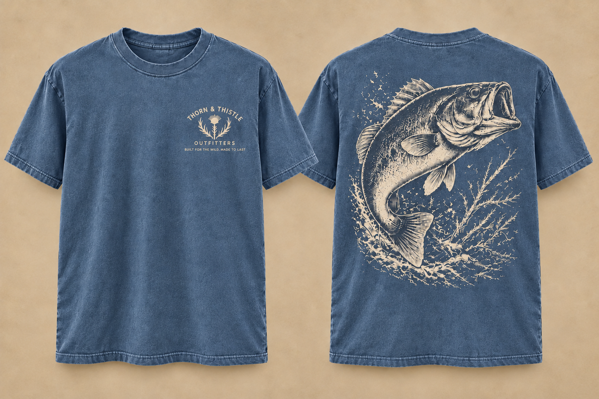 Vintage Largemouth Bass Graphic Tee