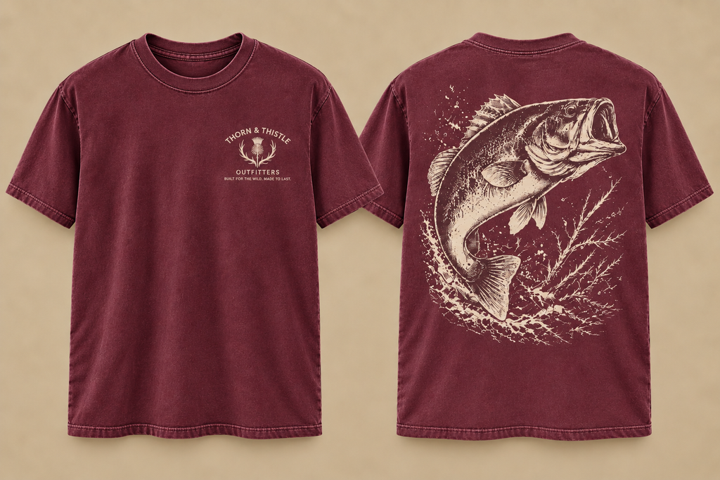 Vintage Largemouth Bass Graphic Tee