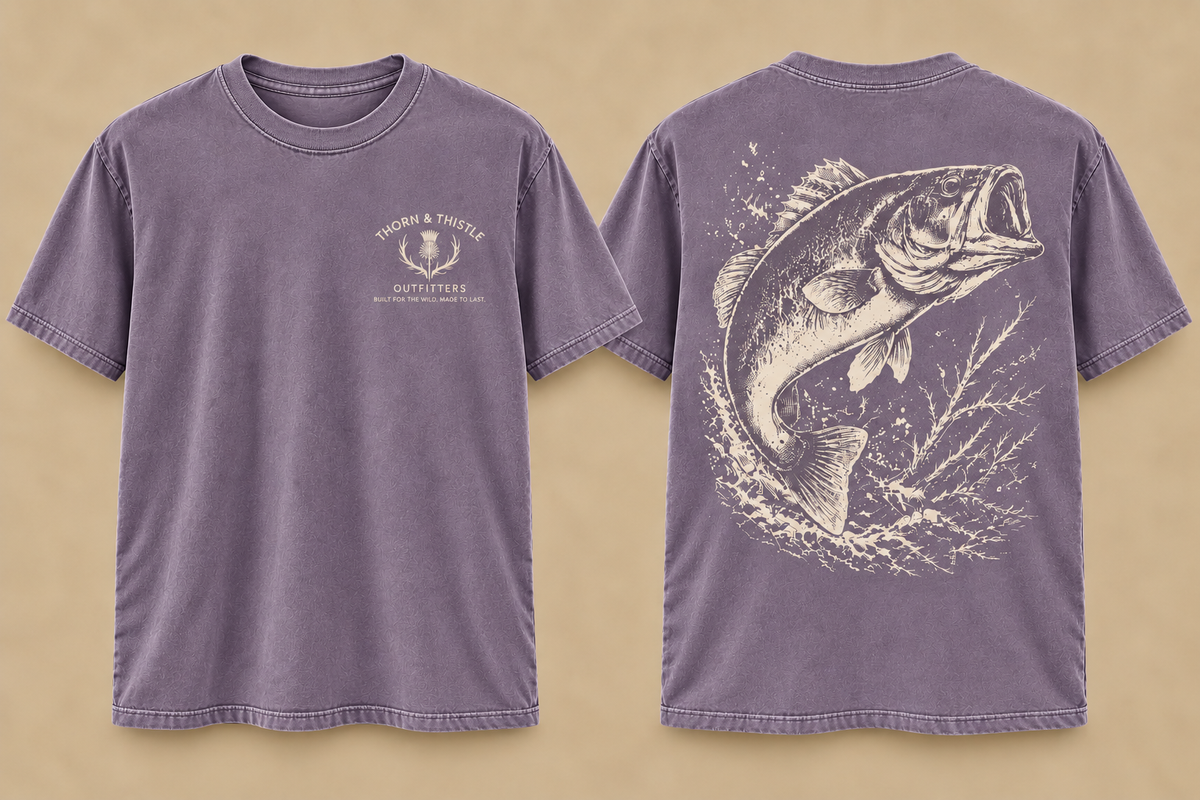 Vintage Largemouth Bass Graphic Tee