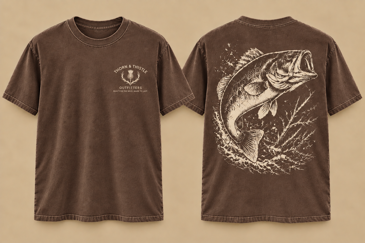 Vintage Largemouth Bass Graphic Tee