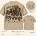 Roam Wild Bison Graphic Tee