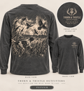 Upland Bird Hunting Long Sleeve T-Shirt | Thorn & Thistle Outfitters