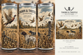 Rooster Flush 20 oz Tumbler | Vintage Pheasant Hunting & Bird Dog Design