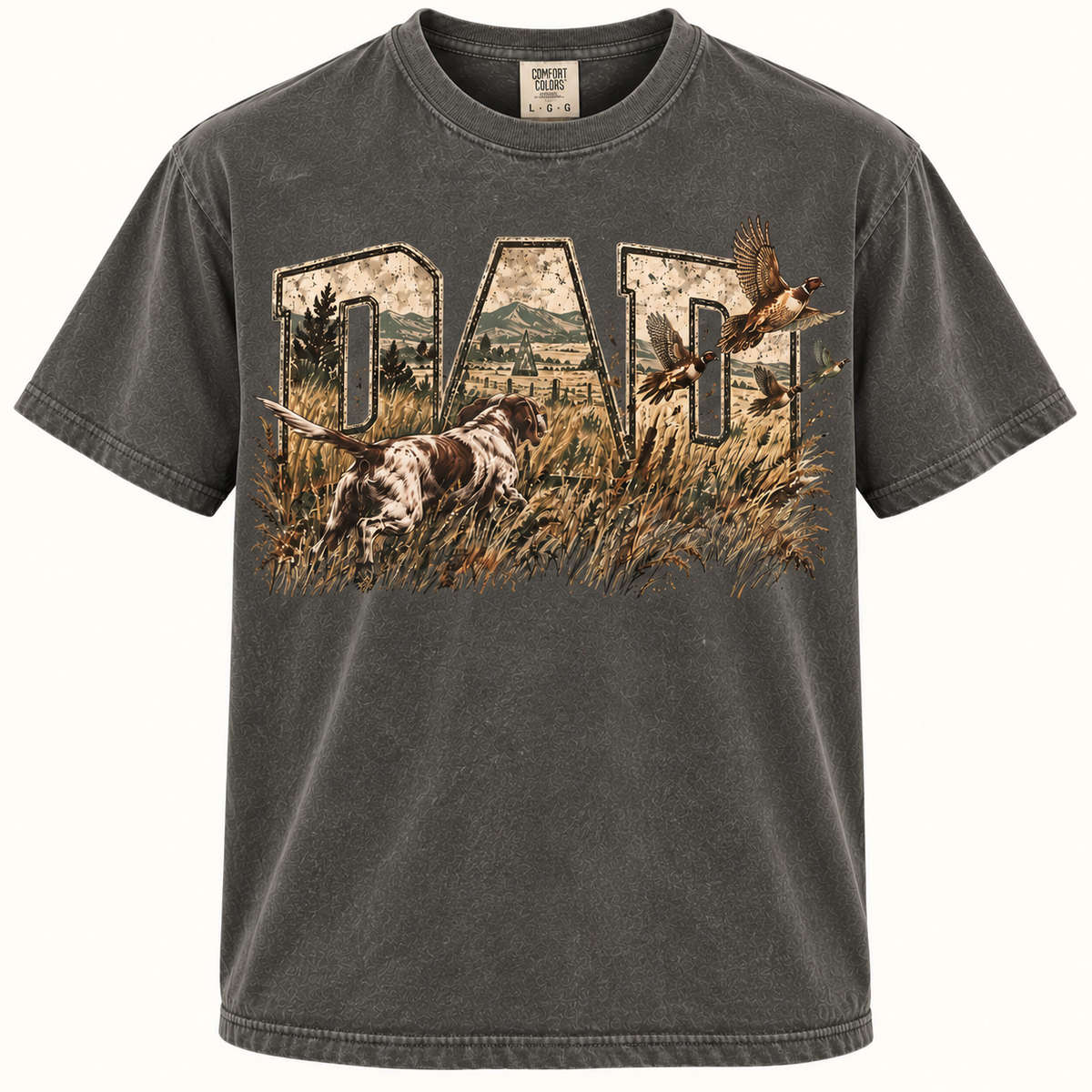 Upland Hunting Dad Graphic Tee