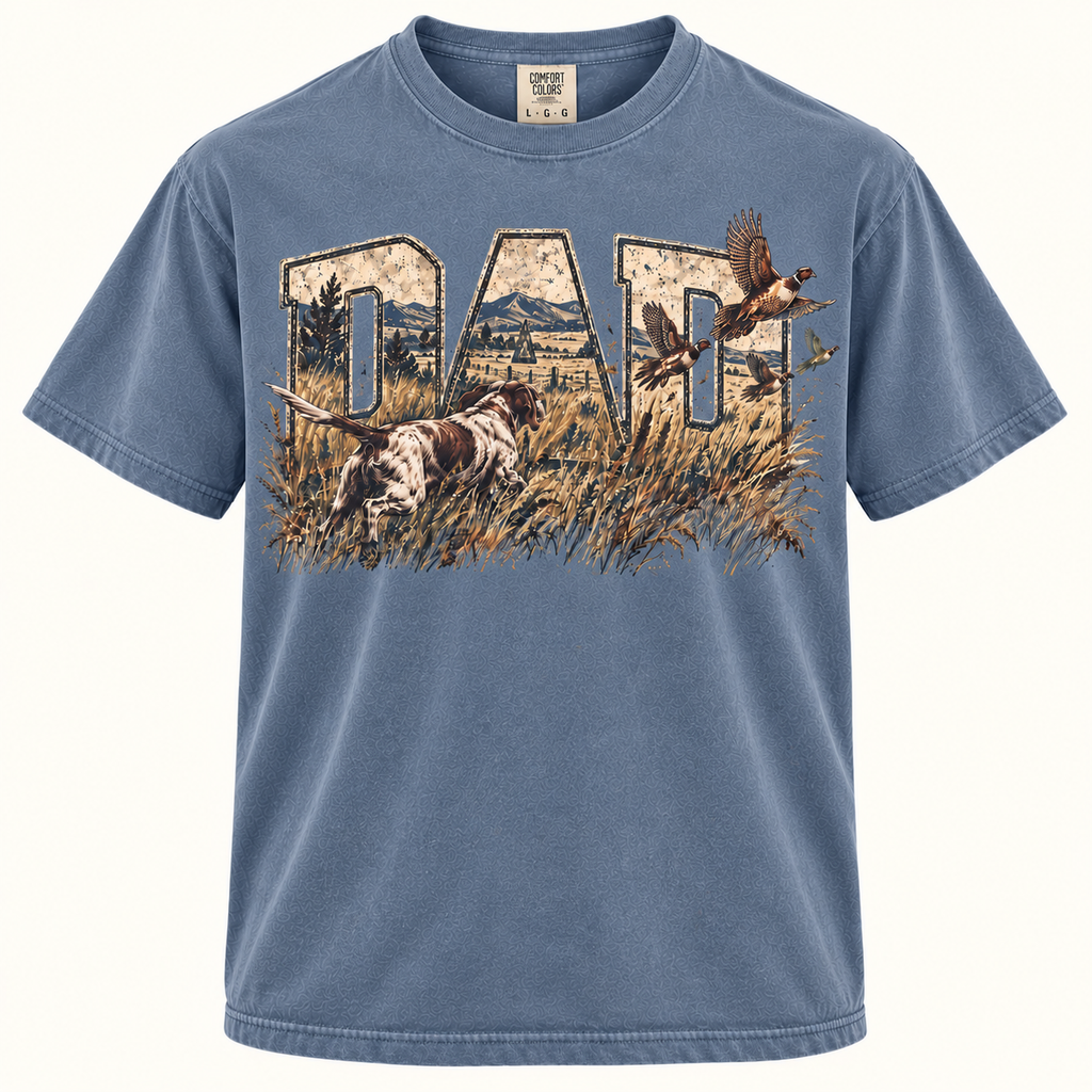 Upland Hunting Dad Graphic Tee