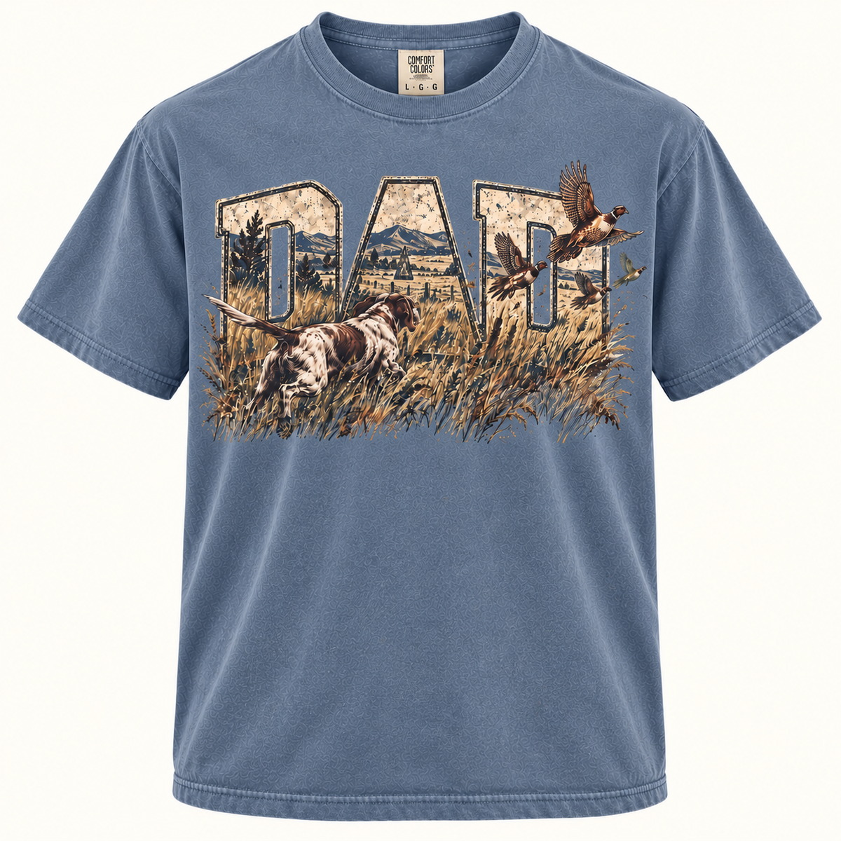 Upland Hunting Dad Graphic Tee